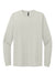 Next Level NL6211 Mens CVC Long Sleeve Crewneck T-Shirt Sand Flat Front