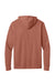 Next Level NL6221 Mens CVC Long Sleeve Hooded T-Shirt Hoodie Heather Redwood Flat Back