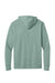 Next Level NL6221 Mens CVC Long Sleeve Hooded T-Shirt Hoodie Heather Seafoam Green Flat Back