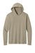 Next Level NL6221 Mens CVC Long Sleeve Hooded T-Shirt Hoodie Heather Tan Flat Front