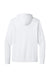 Next Level NL6221 Mens CVC Long Sleeve Hooded T-Shirt Hoodie White Flat Back