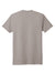 Next Level NL6410/6410 Mens Sueded Jersey Short Sleeve Crewneck T-Shirt Light Grey Flat Front