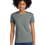 Next Level Womens Relaxed CVC Short Sleeve Crewneck T-Shirt - Heather Dark Grey