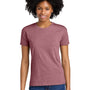 Next Level Womens Relaxed CVC Short Sleeve Crewneck T-Shirt - Heather Mauve