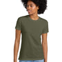 Next Level Womens Relaxed CVC Short Sleeve Crewneck T-Shirt - Military Green