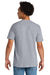 Next Level NL7200 Mens Short Sleeve Crewneck T-Shirt Heather Grey Model Back