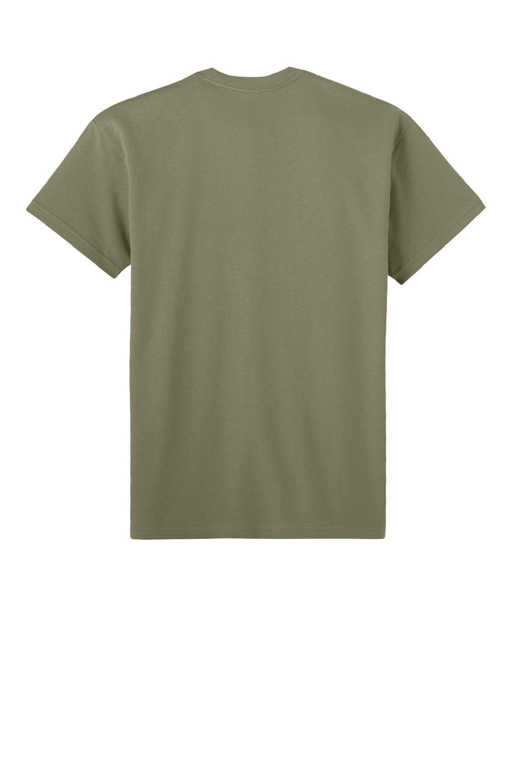 Next Level NL7200 Mens Short Sleeve Crewneck T-Shirt Light Olive Green Flat Back