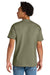Next Level NL7200 Mens Short Sleeve Crewneck T-Shirt Light Olive Green Model Back