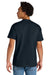 Next Level NL7200 Mens Short Sleeve Crewneck T-Shirt Midnight Navy Blue Model Back