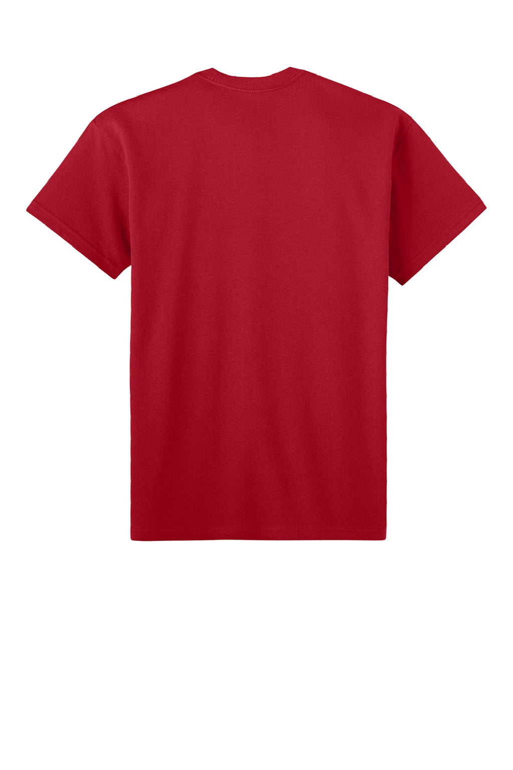 Next Level NL7200 Mens Short Sleeve Crewneck T-Shirt Red Flat Back