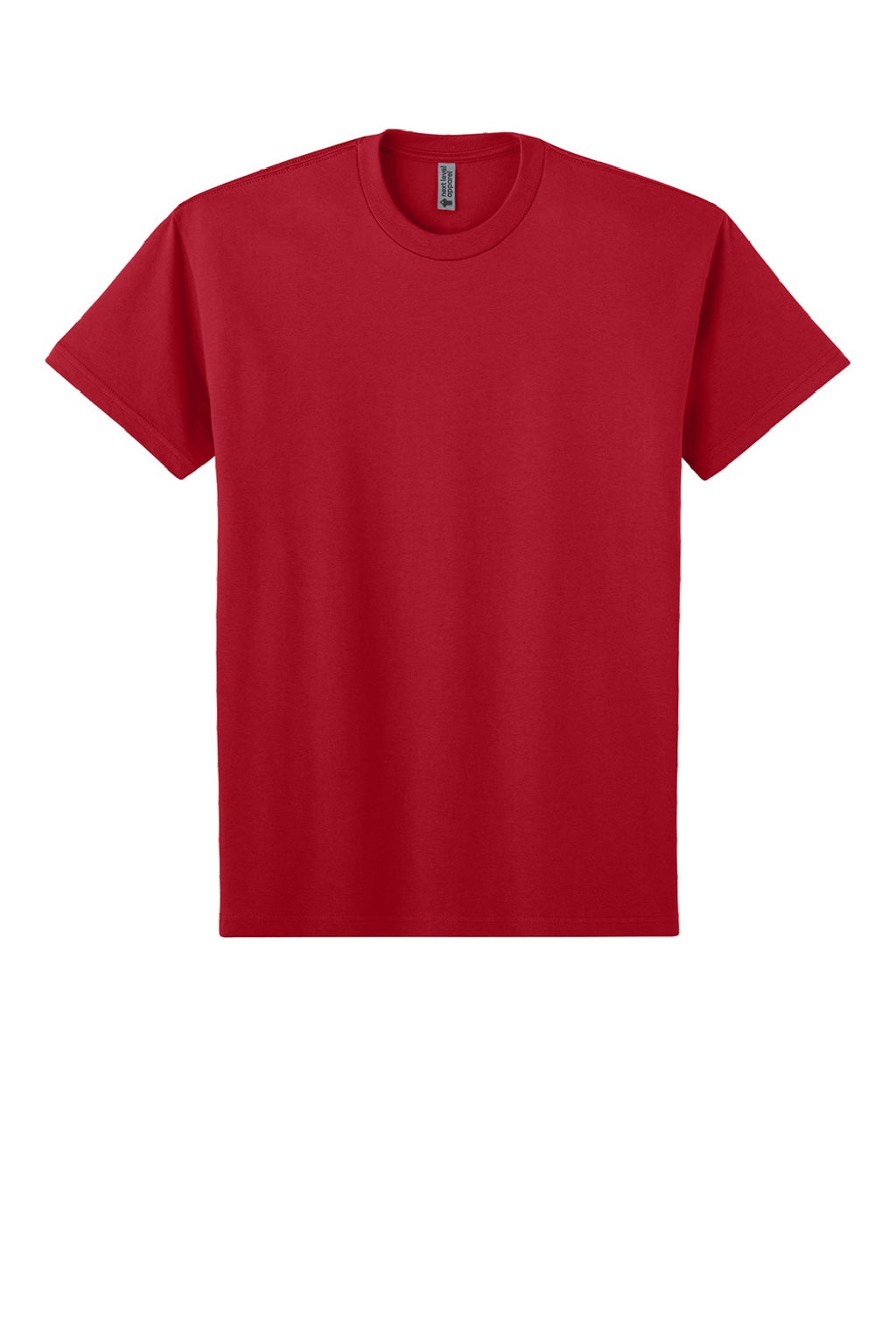 Next Level NL7200 Mens Short Sleeve Crewneck T-Shirt Red Flat Front