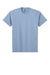 Next Level NL7200 Mens Short Sleeve Crewneck T-Shirt Stonewashed Denim Blue Flat Front