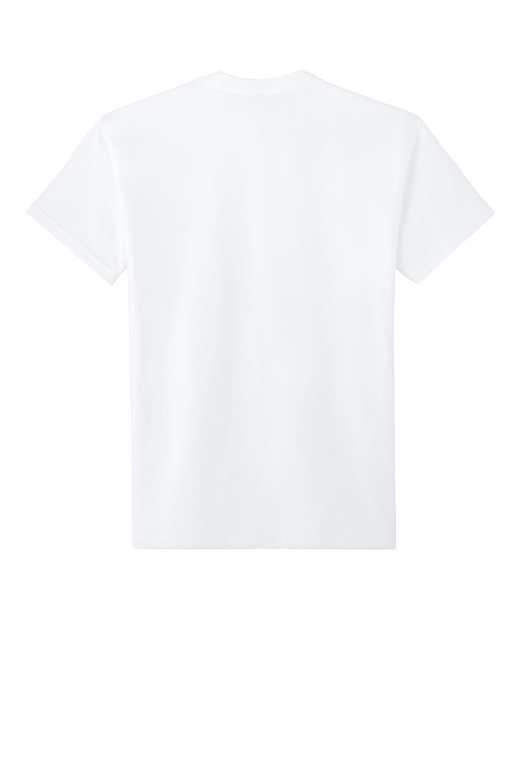 Next Level NL7200 Mens Short Sleeve Crewneck T-Shirt White Flat Back