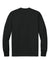 Next Level NL7211 Mens Long Sleeve Crewneck T-Shirt Black Flat Back