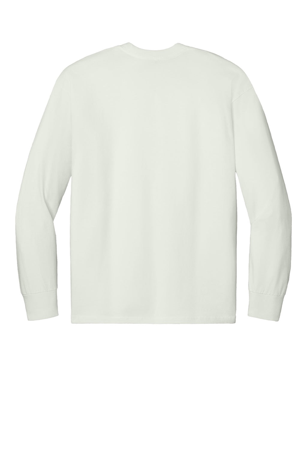 Next Level NL7211 Mens Long Sleeve Crewneck T-Shirt Bone Flat Back