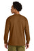Next Level NL7211 Mens Long Sleeve Crewneck T-Shirt Clay Model Back