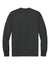 Next Level NL7211 Mens Long Sleeve Crewneck T-Shirt Graphite Black Flat Back