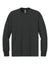 Next Level NL7211 Mens Long Sleeve Crewneck T-Shirt Graphite Black Flat Front