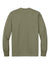 Next Level NL7211 Mens Long Sleeve Crewneck T-Shirt Light Olive Green Flat Back