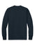 Next Level NL7211 Mens Long Sleeve Crewneck T-Shirt Midnight Navy Blue Flat Back