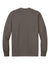 Next Level NL7211 Mens Long Sleeve Crewneck T-Shirt Shiitake Grey Flat Back