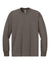 Next Level NL7211 Mens Long Sleeve Crewneck T-Shirt Shiitake Grey Flat Front