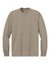 Next Level NL7211 Mens Long Sleeve Crewneck T-Shirt Tan Flat Front