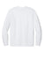 Next Level NL7211 Mens Long Sleeve Crewneck T-Shirt White Flat Back