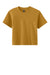 Next Level NL7610 Womens Boxy Short Sleeve Crewneck T-Shirt Antique Gold Flat Front
