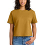 Next Level Womens Boxy Short Sleeve Crewneck T-Shirt - Antique Gold - COMING SOON