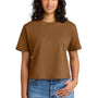 Next Level Womens Boxy Short Sleeve Crewneck T-Shirt - Clay Brown - COMING SOON