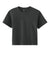 Next Level NL7610 Womens Boxy Short Sleeve Crewneck T-Shirt Graphite Black Flat Front