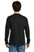 Next Level NL8211 Mens Ideal Thermal Long Sleeve T-Shirt Black Model Back