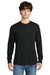 Next Level NL8211 Mens Ideal Thermal Long Sleeve T-Shirt Black Model Front