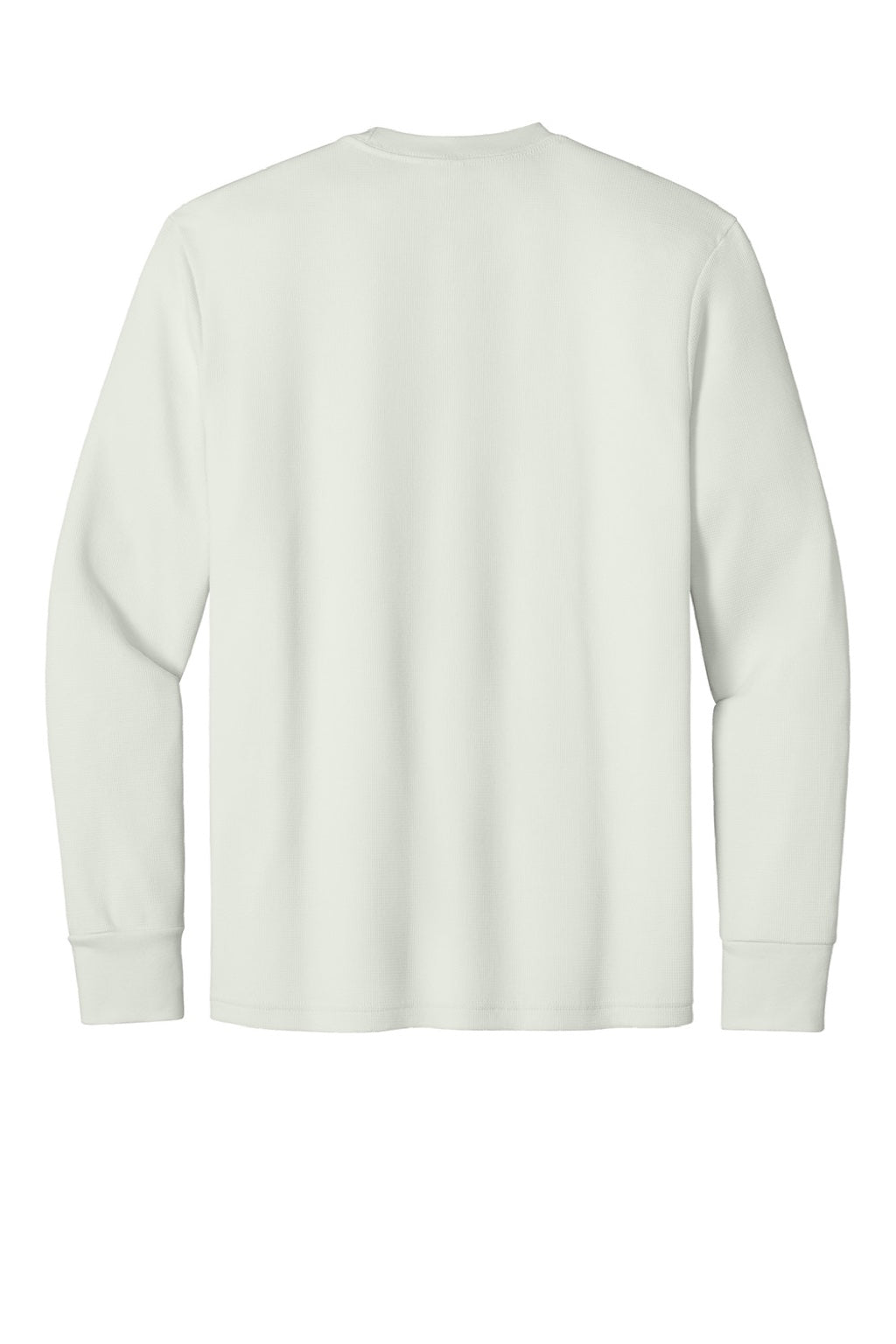 Next Level NL8211 Mens Ideal Thermal Long Sleeve T-Shirt Bone White Flat Back
