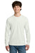 Next Level NL8211 Mens Ideal Thermal Long Sleeve T-Shirt Bone White Model Front