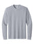 Next Level NL8211 Mens Ideal Thermal Long Sleeve T-Shirt Heather Grey Flat Front