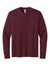 Next Level NL8211 Mens Ideal Thermal Long Sleeve T-Shirt Maroon Flat Front