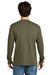 Next Level NL8211 Mens Ideal Thermal Long Sleeve T-Shirt Military Green Model Back