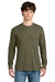 Next Level NL8211 Mens Ideal Thermal Long Sleeve T-Shirt Military Green Model Front