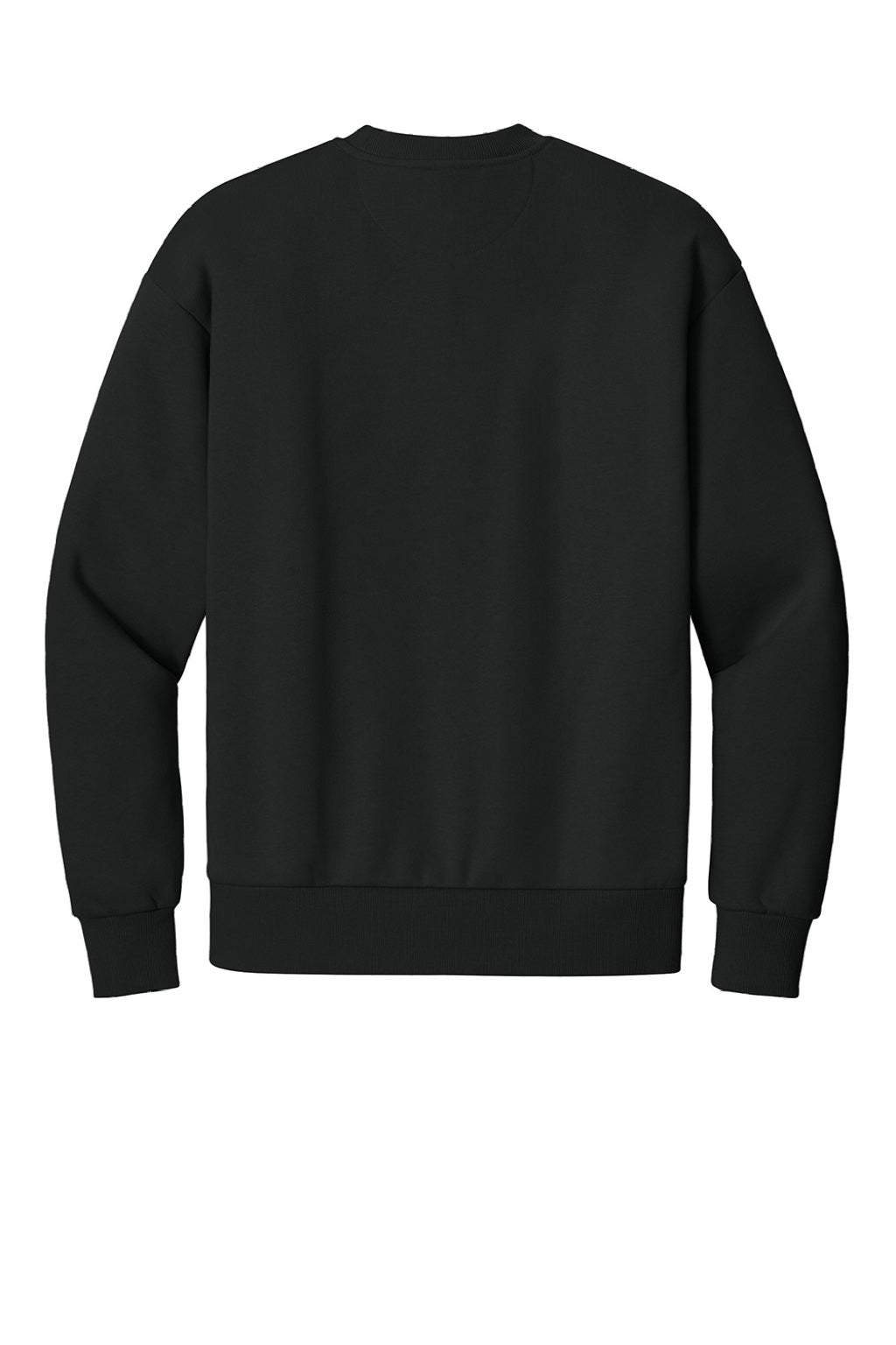 Next Level NL9007 Mens Crewneck Sweatshirt Black Flat Back