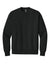Next Level NL9007 Mens Crewneck Sweatshirt Black Flat Front