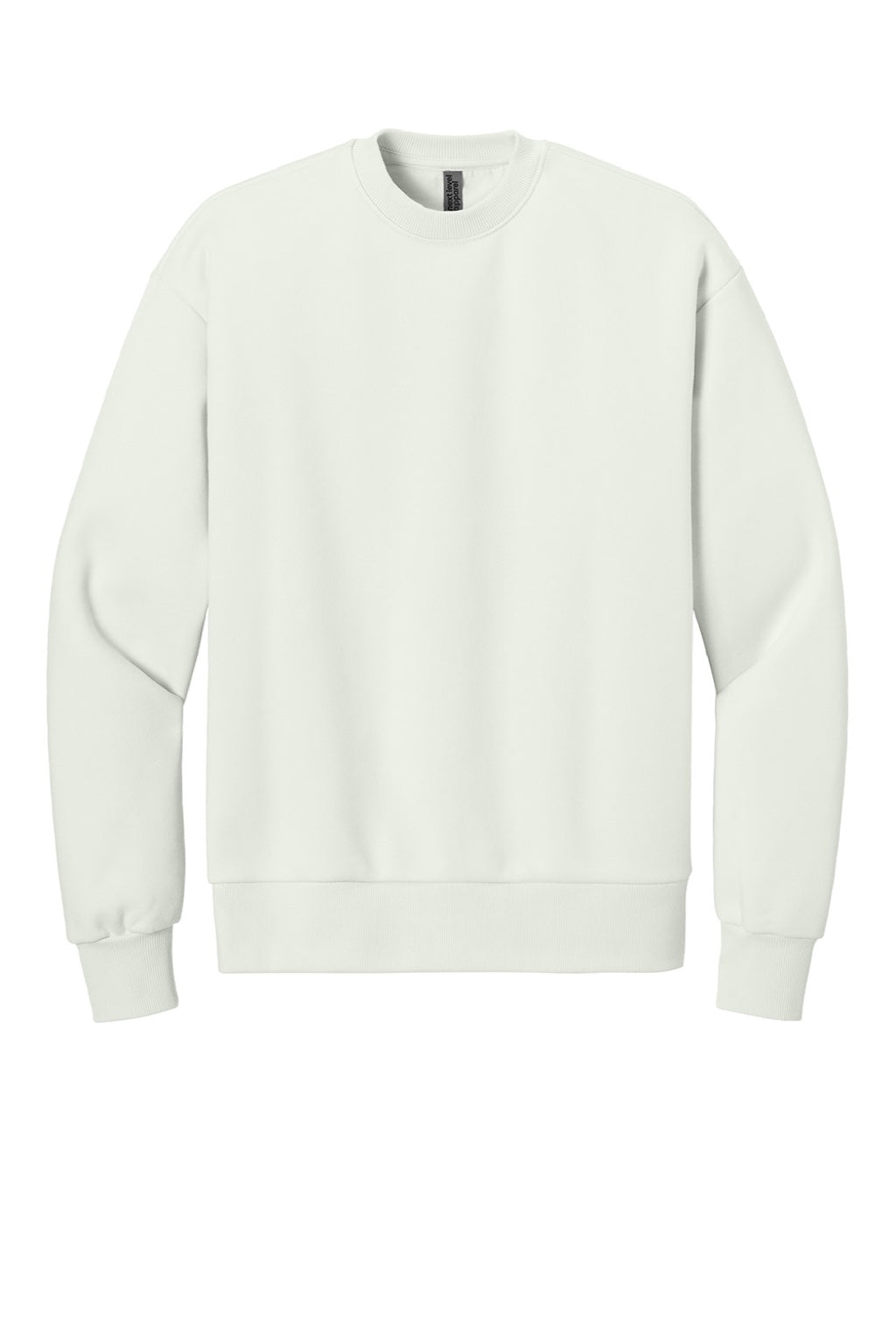 Next Level NL9007 Mens Crewneck Sweatshirt Bone Flat Front
