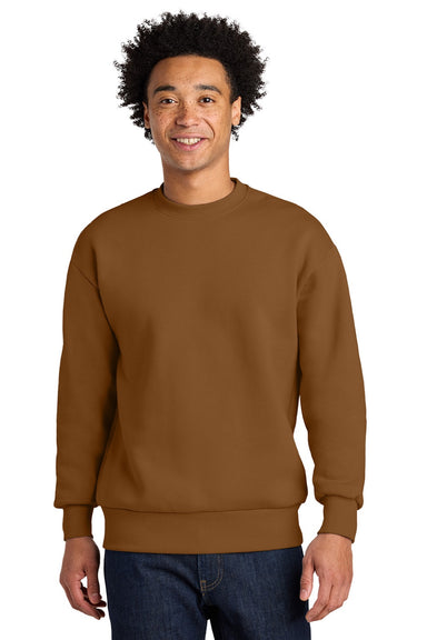 Next Level NL9007 Mens Crewneck Sweatshirt Clay Model Front