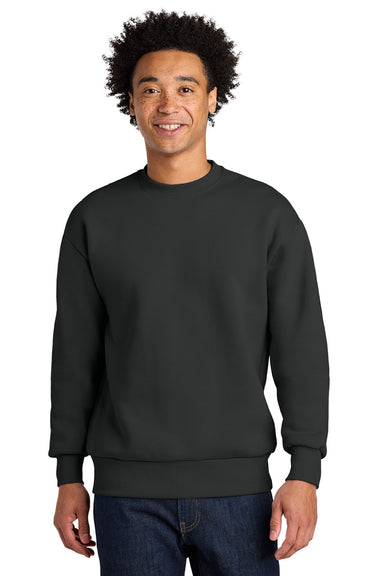Next Level NL9007 Mens Crewneck Sweatshirt Graphite Black Model Front