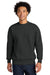 Next Level NL9007 Mens Crewneck Sweatshirt Graphite Black Model Front