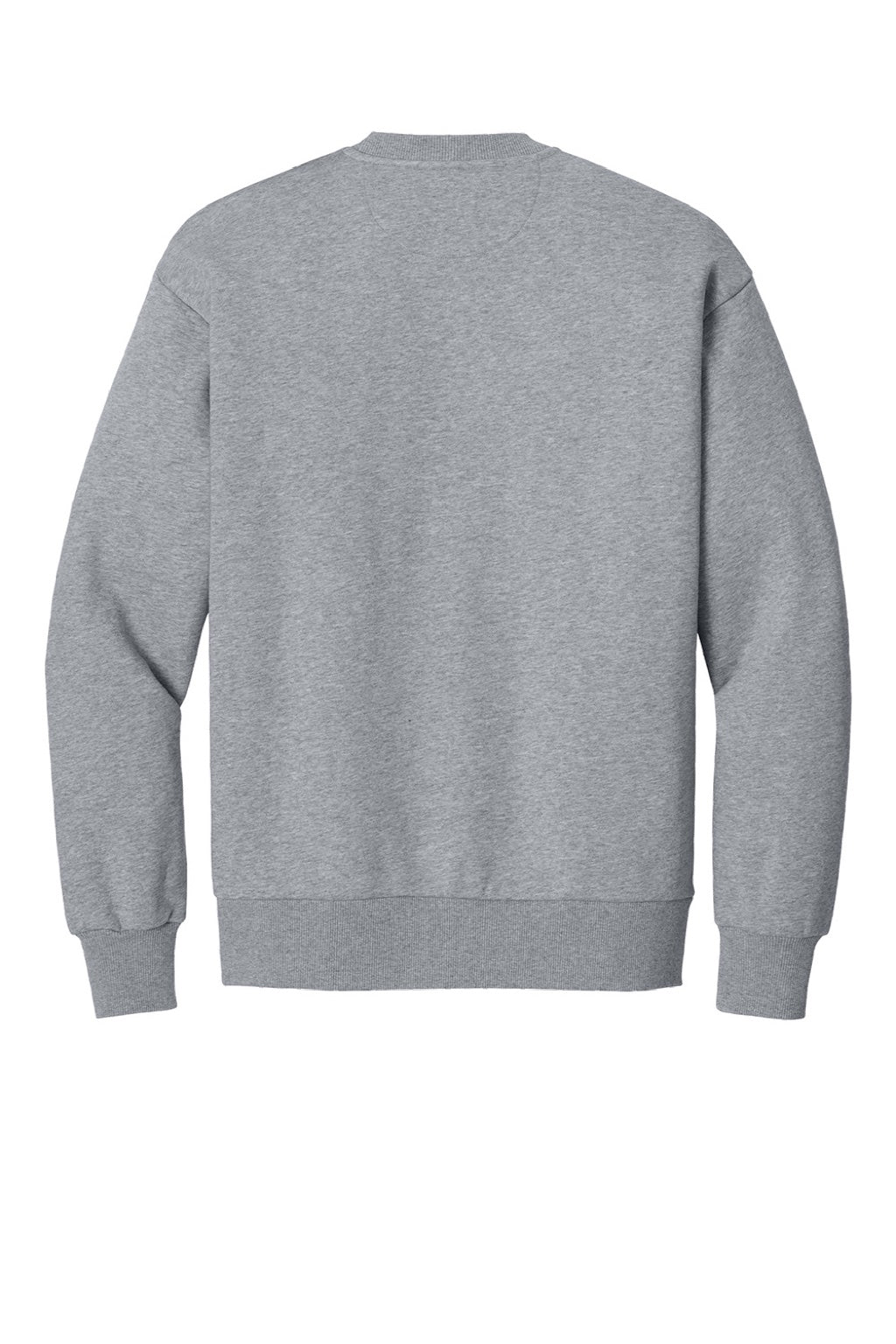 Next Level NL9007 Mens Crewneck Sweatshirt Heather Grey Flat Back