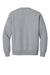 Next Level NL9007 Mens Crewneck Sweatshirt Heather Grey Flat Back