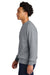 Next Level NL9007 Mens Crewneck Sweatshirt Heather Grey Model Side