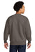 Next Level NL9007 Mens Crewneck Sweatshirt Shiitake Grey Model Back